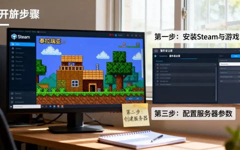 Steam版泰拉瑞亚如何开服务器？开服步骤有哪些？