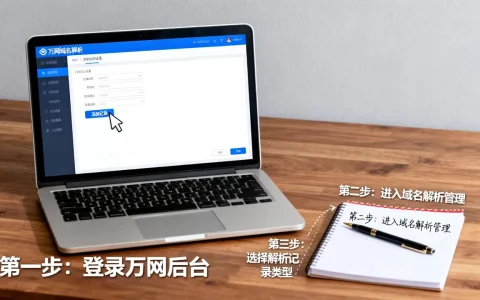 万网域名解析怎么设置？新手入门详细步骤教程，操作步骤详解