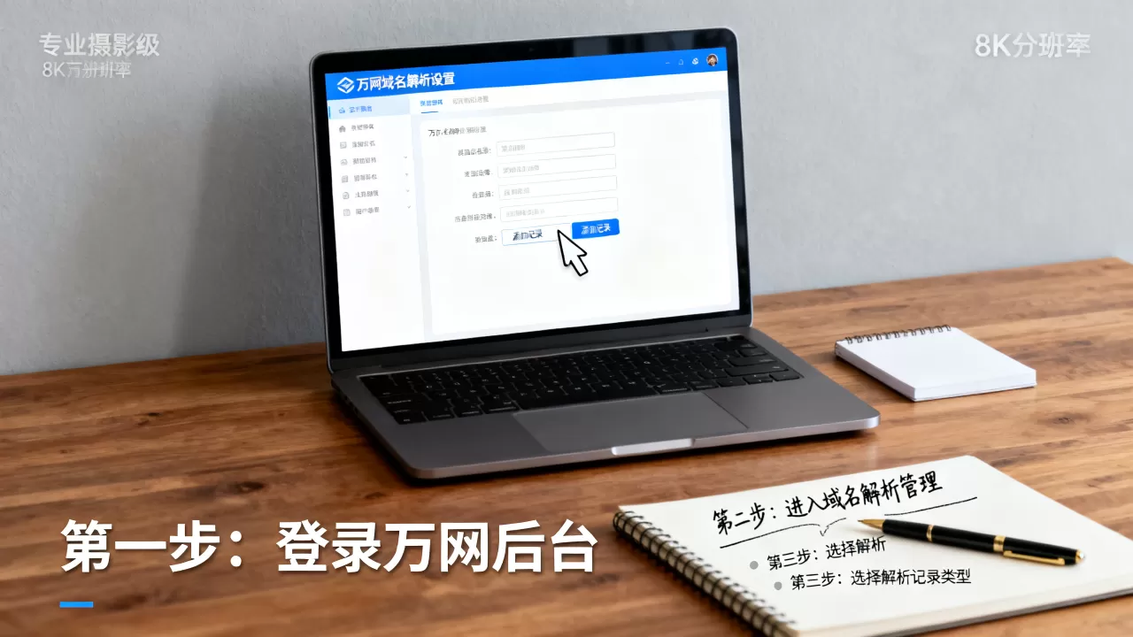 万网域名解析怎么设置?新手入门详细步骤教程,操作步骤详解 万网域名解析怎么设置?新手入门详细步骤教程,操作步骤详解