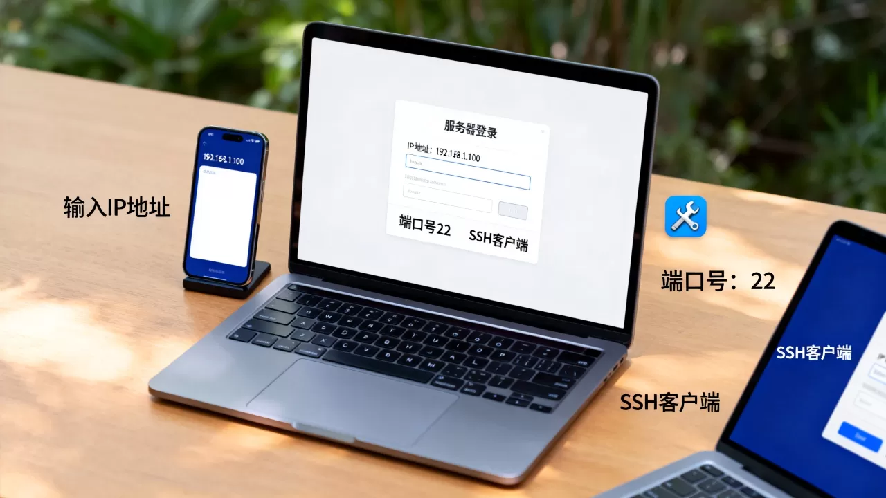 有服务器IP和端口号怎么登录,用什么工具? 有服务器IP和端口号怎么登录,用什么工具?