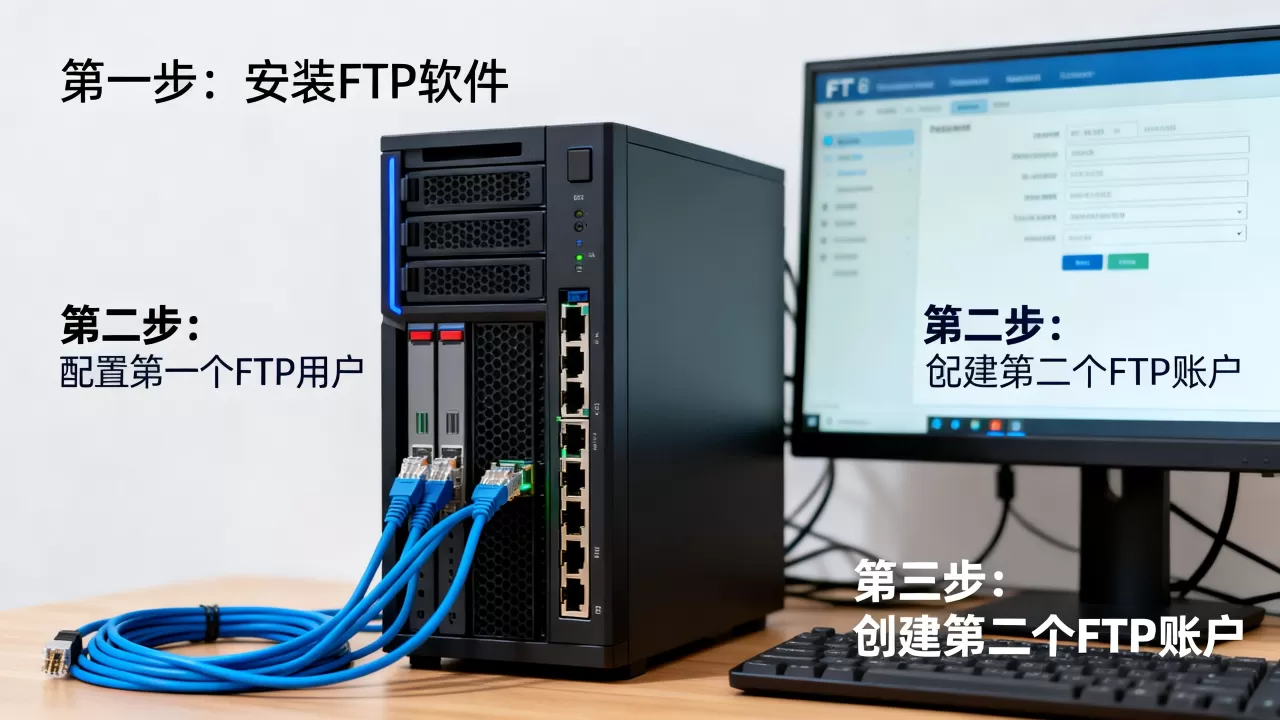一个服务器两个FTP怎么做,有哪些配置步骤 一个服务器两个FTP怎么做,有哪些配置步骤