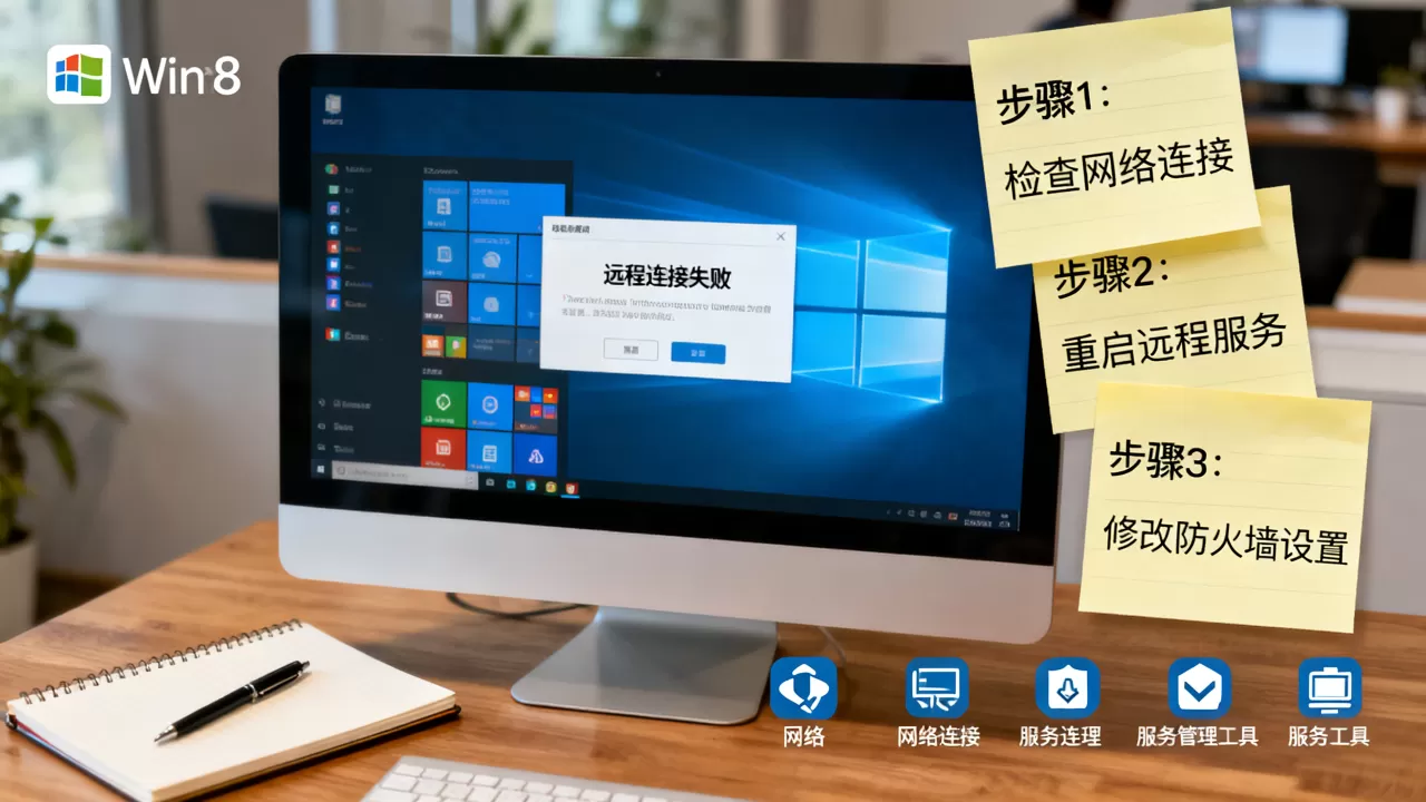 win8服务器远程连接失败该怎么做,无法连接怎么解决? win8服务器远程连接失败该怎么做,无法连接怎么解决?