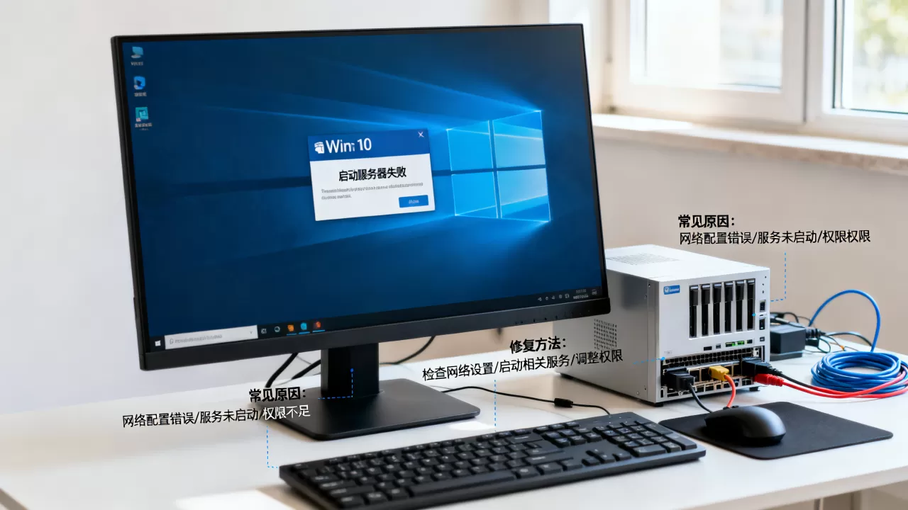 Win10系统启动服务器失败怎么办,常见原因和修复方法? Win10系统启动服务器失败怎么办,常见原因和修复方法?