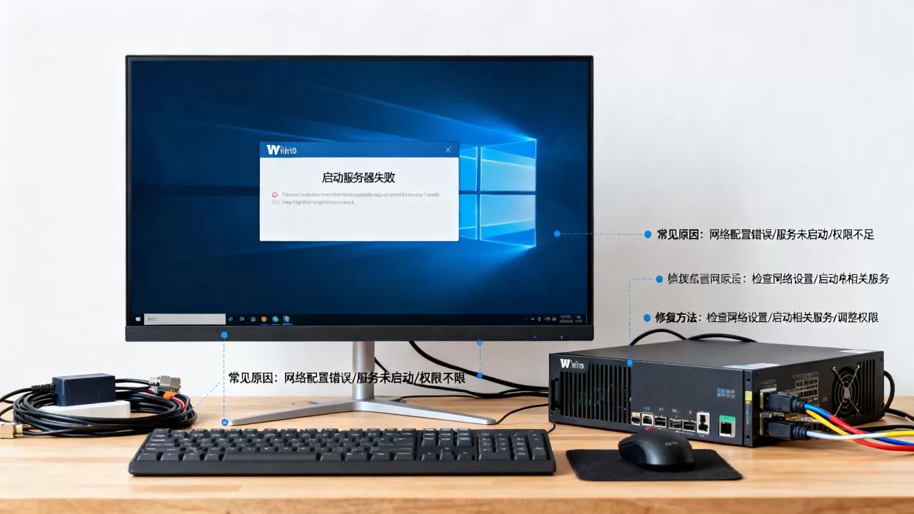 Win10系统启动服务器失败怎么办,常见原因和修复方法? Win10系统启动服务器失败怎么办,常见原因和修复方法?