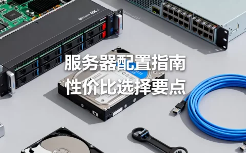 服务器需要做哪些配置，怎么选性价比高？