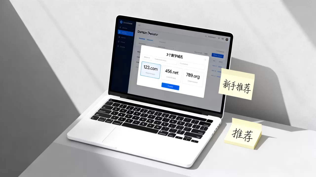3个数字域名哪个好?新手怎么选域名? 3个数字域名哪个好?新手怎么选域名?