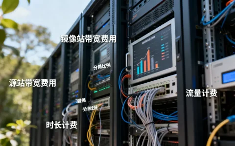 镜像站和源站的带宽费用怎么分摊，计费方式有哪些？