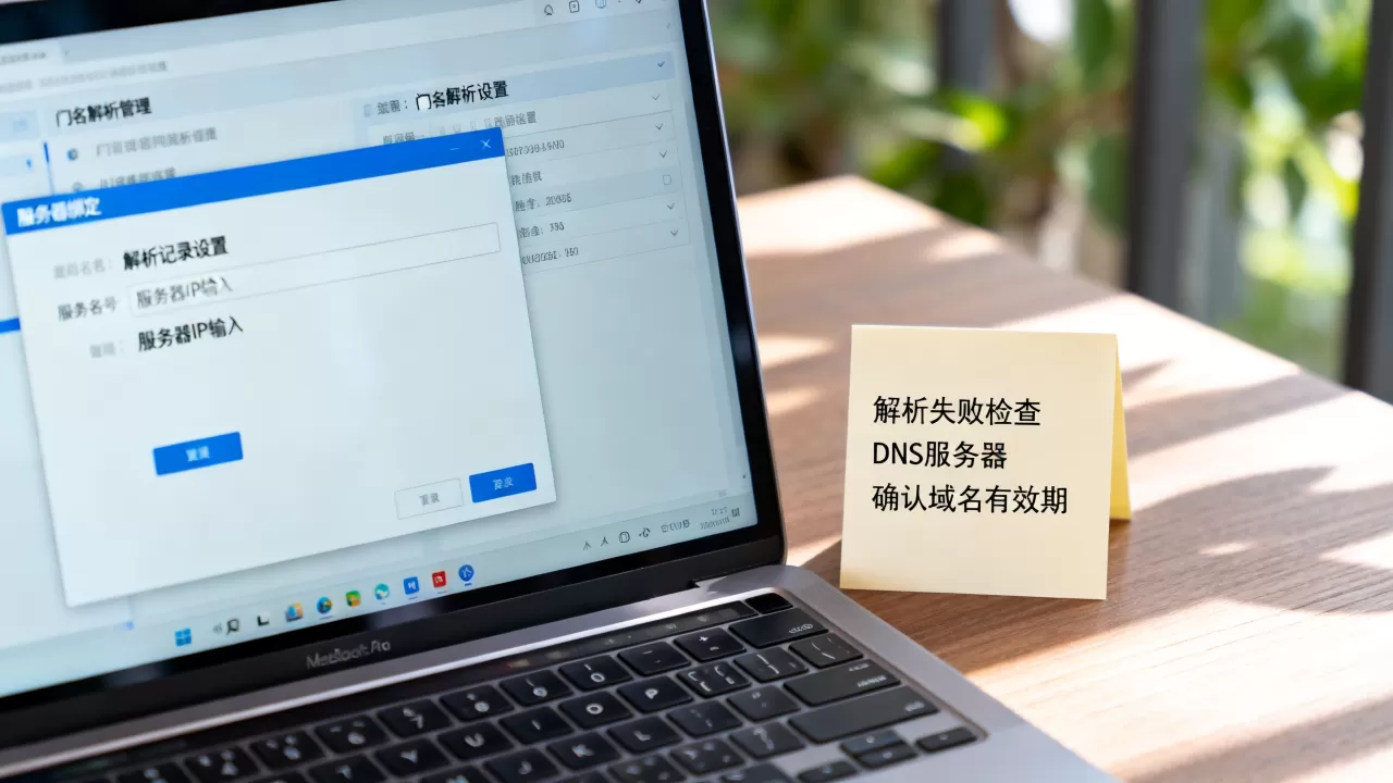 建站时如何解析域名并绑定服务器?,域名解析失败怎么办? 建站时如何解析域名并绑定服务器?,域名解析失败怎么办?