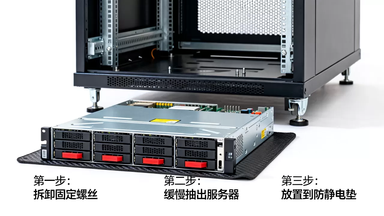 H3C服务器如何从机柜下架?,服务器拆卸步骤有哪些 H3C服务器如何从机柜下架?,服务器拆卸步骤有哪些