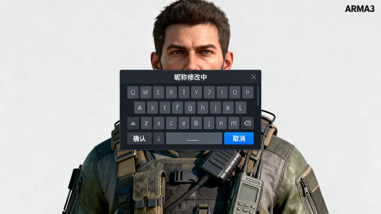 如何在arma3服务器里改名字?,游戏昵称怎么改? 如何在arma3服务器里改名字?,游戏昵称怎么改?
