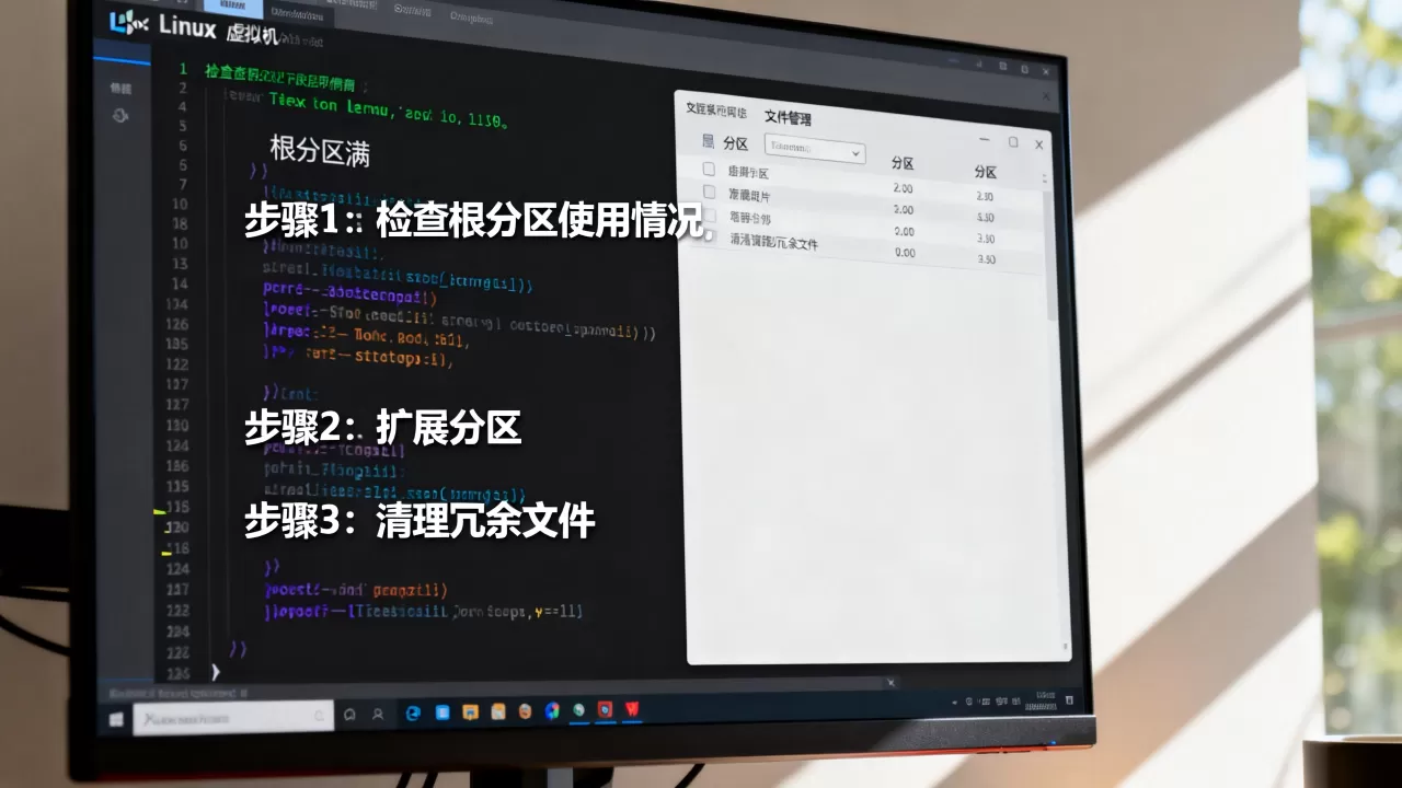 虚拟机根分区满了怎么办?Linux根分区扩展清理步骤有哪些 虚拟机根分区满了怎么办?Linux根分区扩展清理步骤有哪些