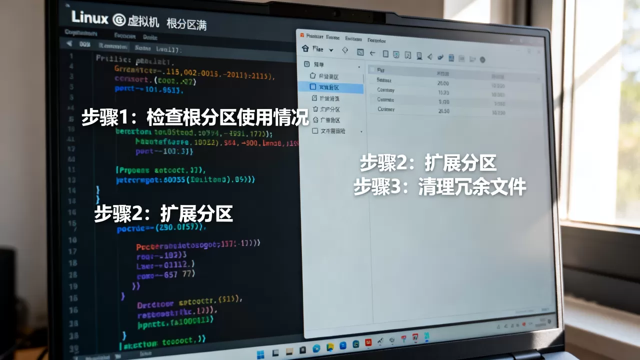 虚拟机根分区满了怎么办?Linux根分区扩展清理步骤有哪些 虚拟机根分区满了怎么办?Linux根分区扩展清理步骤有哪些