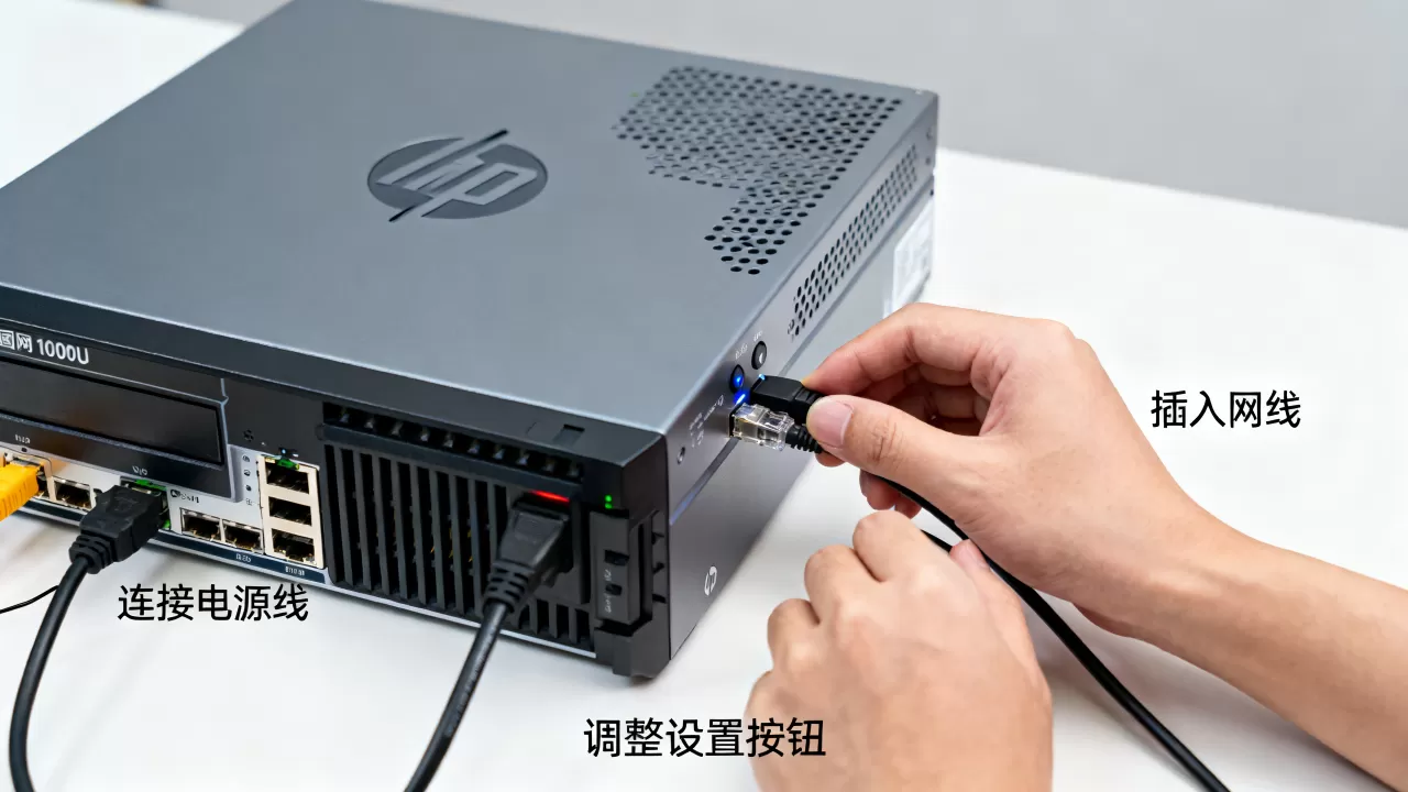 固网hp1000u服务器怎么设置,如何操作? 固网hp1000u服务器怎么设置,如何操作?