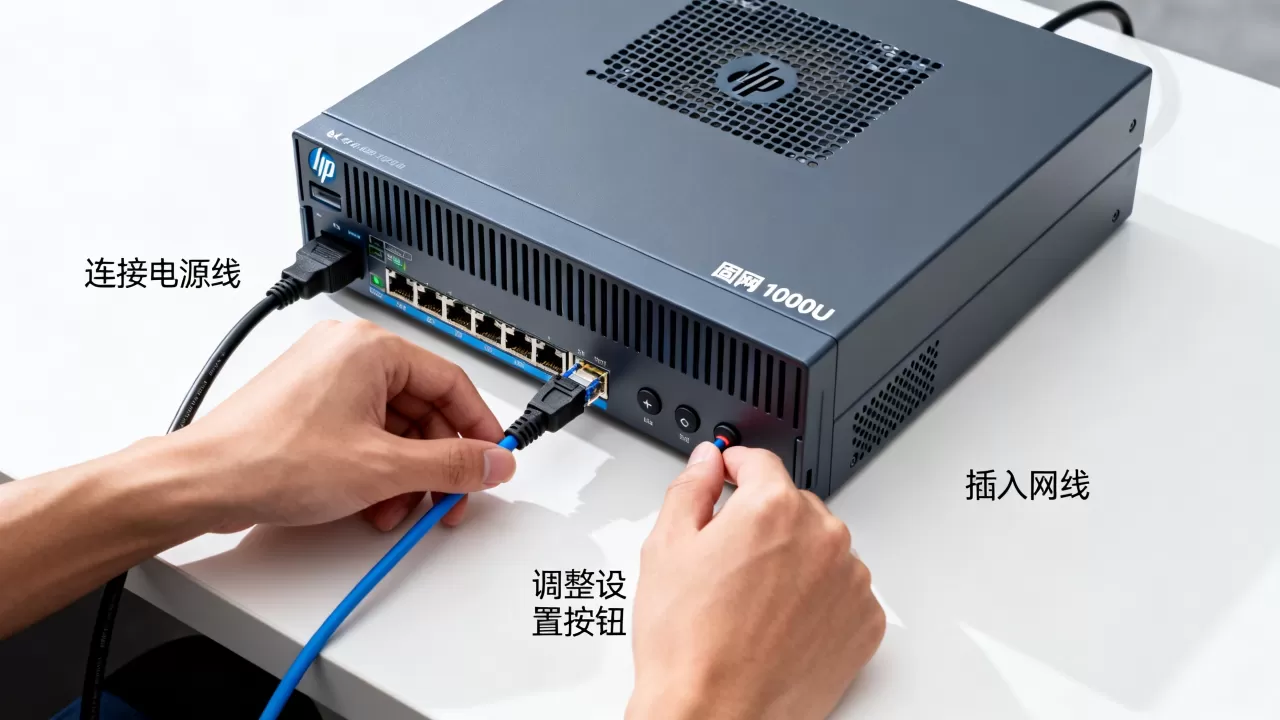 固网hp1000u服务器怎么设置,如何操作? 固网hp1000u服务器怎么设置,如何操作?