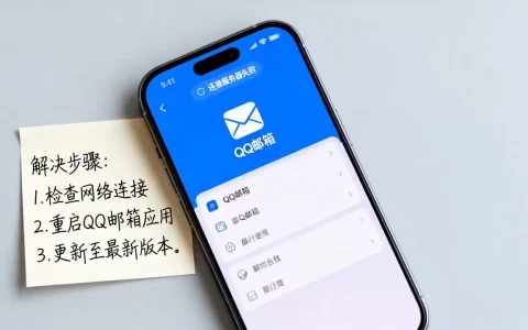手机版QQ邮箱连接服务器失败是什么原因，怎么解决？