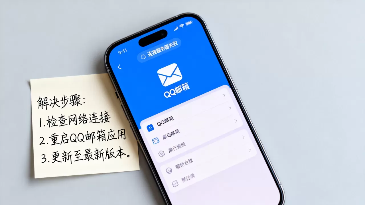 手机版QQ邮箱连接服务器失败是什么原因,怎么解决? 手机版QQ邮箱连接服务器失败是什么原因,怎么解决?