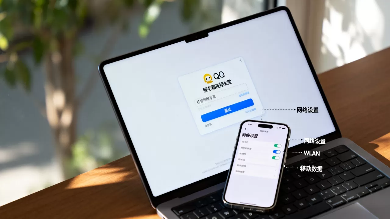 QQ登录服务器失败怎么设置选择,原因是什么 QQ登录服务器失败怎么设置选择,原因是什么