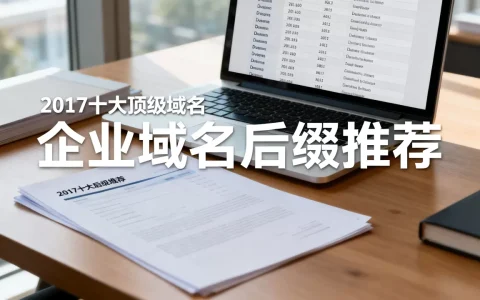 2017十大顶级域名有哪些？企业选哪个域名后缀好？