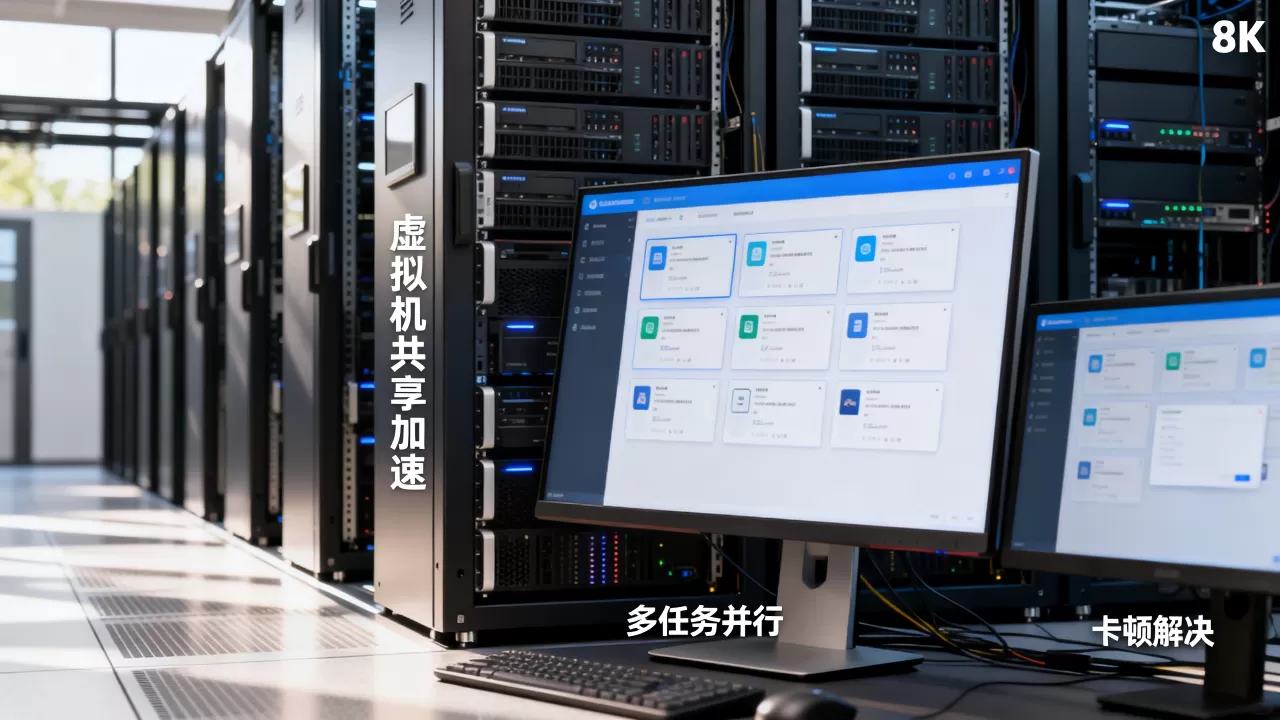 虚拟机共享加速如何提升多任务并行效率?,虚拟机并行运行卡顿怎么解决 虚拟机共享加速如何提升多任务并行效率?,虚拟机并行运行卡顿怎么解决