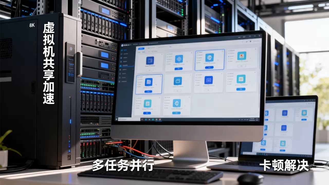 虚拟机共享加速如何提升多任务并行效率?,虚拟机并行运行卡顿怎么解决 虚拟机共享加速如何提升多任务并行效率?,虚拟机并行运行卡顿怎么解决