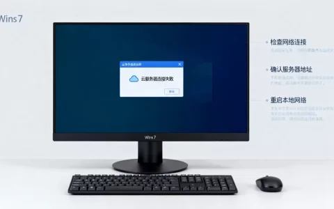 win7进入云服务器失败怎么解决，云服务器连接不上怎么办