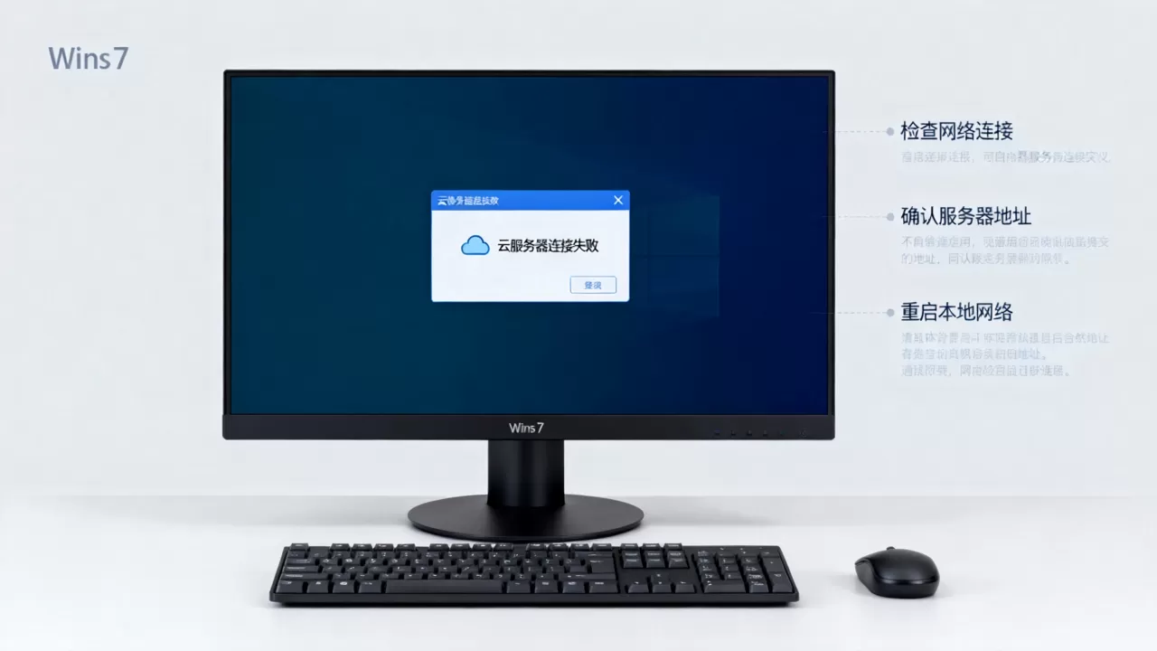 win7进入云服务器失败怎么解决,云服务器连接不上怎么办 win7进入云服务器失败怎么解决,云服务器连接不上怎么办