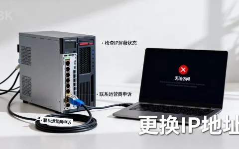 服务器IP被运营商屏蔽了怎么办？，如何解决网站无法访问？