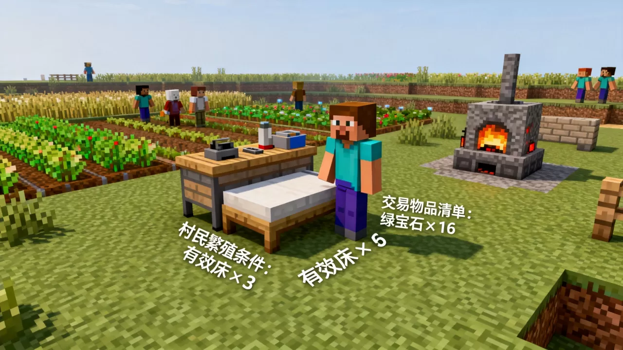 我的世界服务器如何获得32k村民,有什么用? 我的世界服务器如何获得32k村民,有什么用?