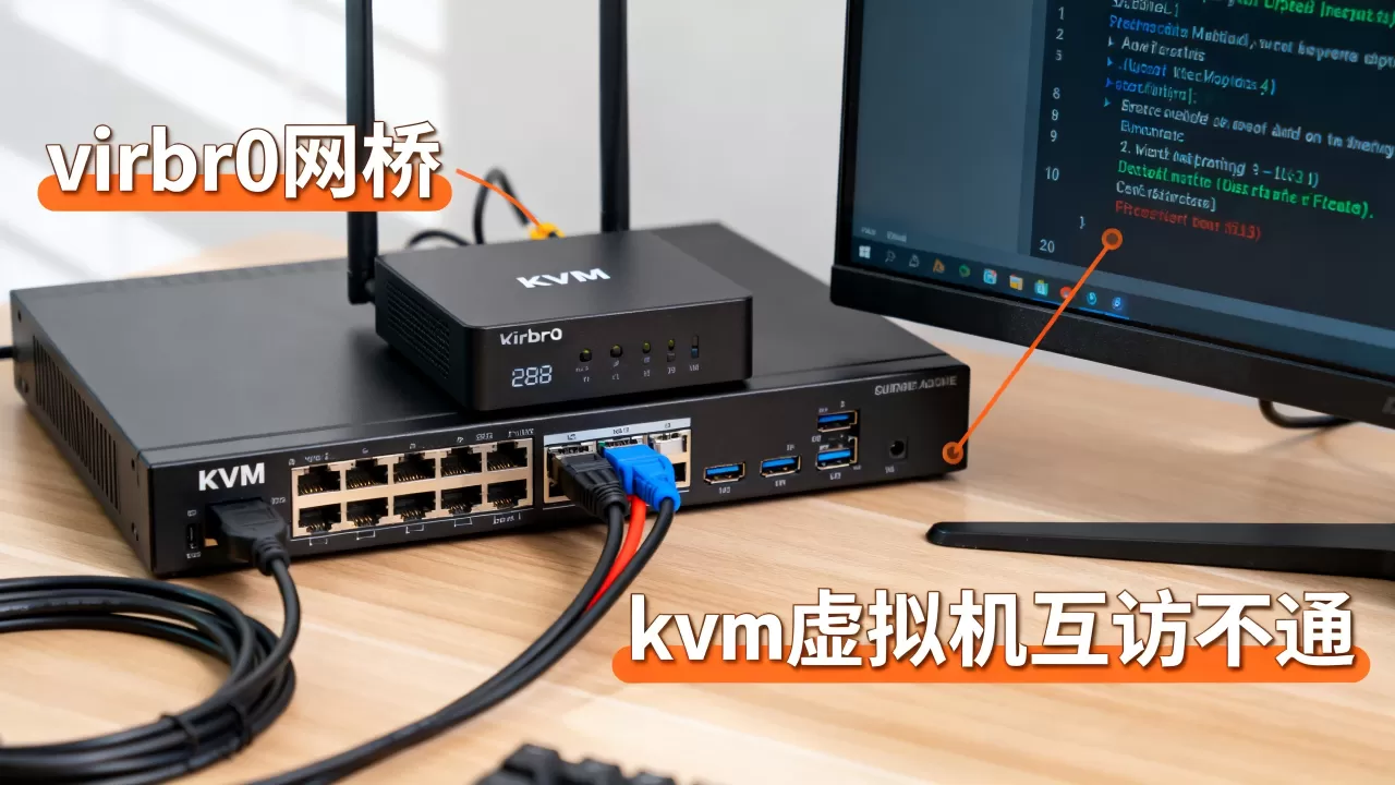 kvm虚拟机互访不通怎么办?virbr0网桥通信故障排查方法 kvm虚拟机互访不通怎么办?virbr0网桥通信故障排查方法