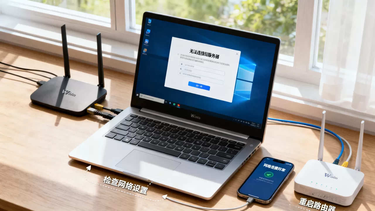 Win10系统为何访问服务器失败?,无法连接网络怎么办 Win10系统为何访问服务器失败?,无法连接网络怎么办