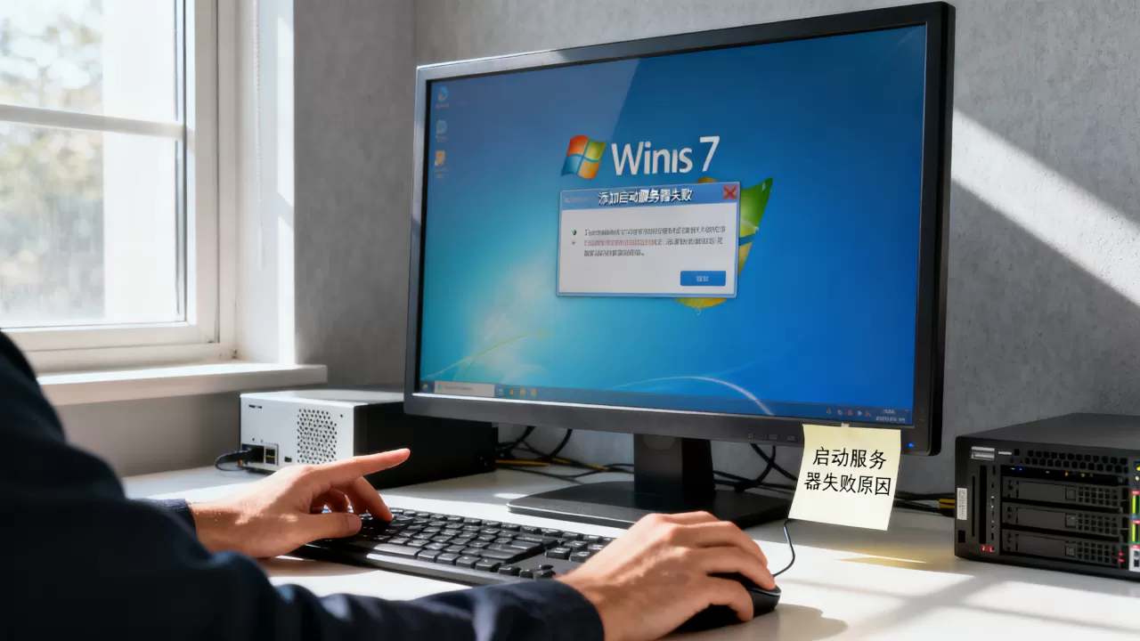 Win7添加启动服务器失败怎么办?,启动服务器失败原因? Win7添加启动服务器失败怎么办?,启动服务器失败原因?