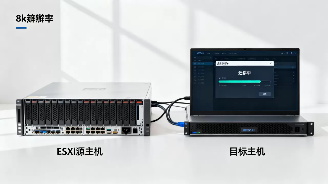 如何将ESXi虚拟机无损转移到另一台主机?,迁移用什么方法 如何将ESXi虚拟机无损转移到另一台主机?,迁移用什么方法