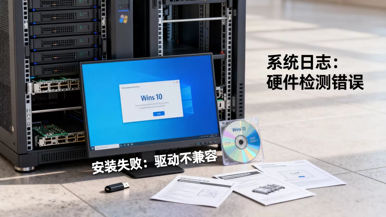 Win10安装到服务器失败怎么办?,服务器装系统失败原因? Win10安装到服务器失败怎么办?,服务器装系统失败原因?
