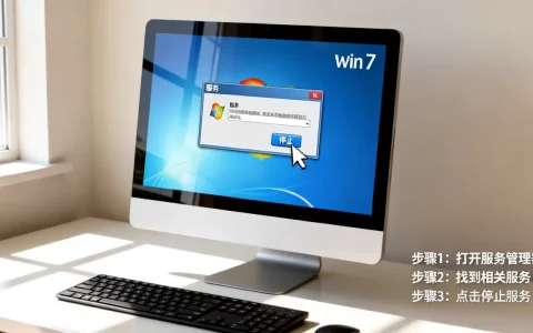 win7怎么取消服务器运行中，服务器正在运行中怎么解决