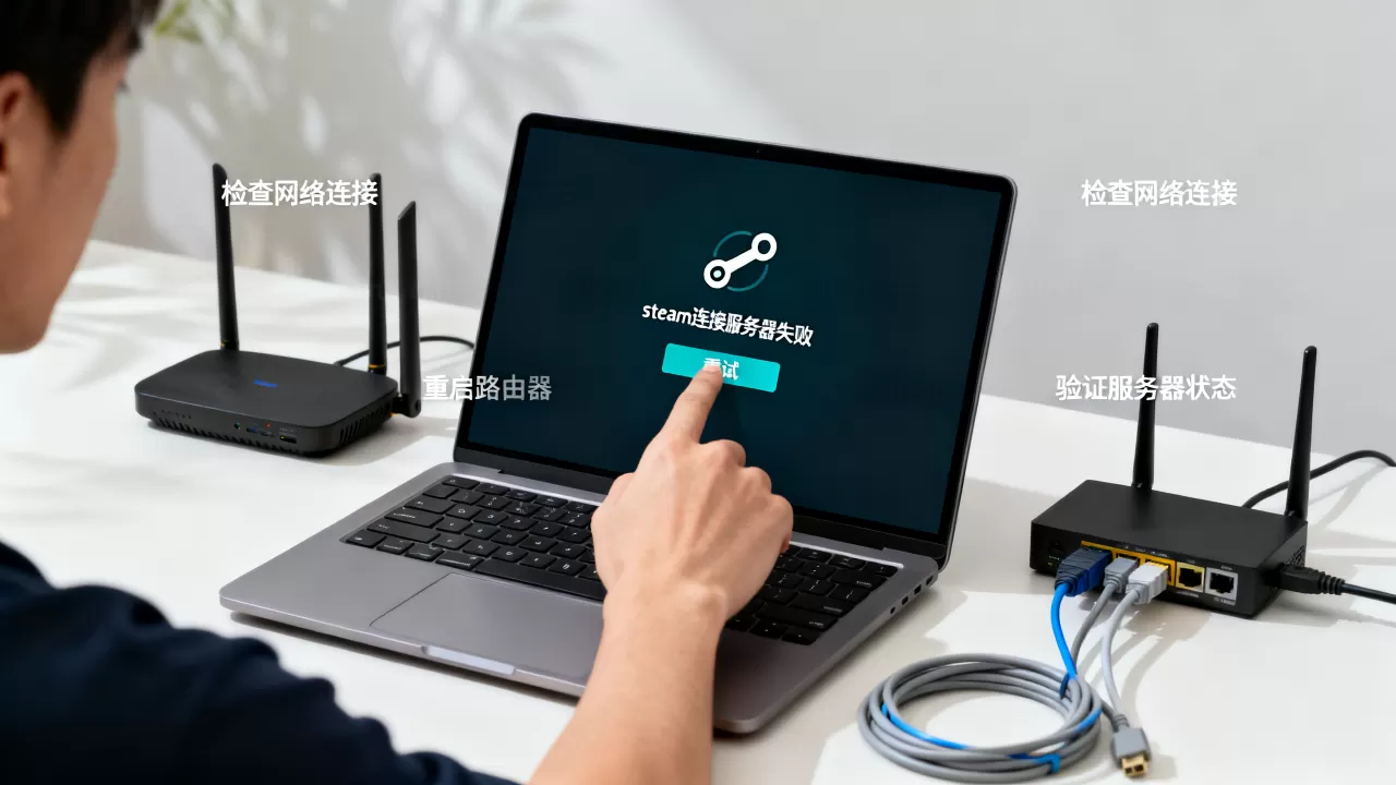 steam老是连接不上服务器失败怎么办,是什么原因? steam老是连接不上服务器失败怎么办,是什么原因?