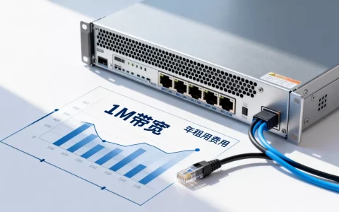 服务器1M带宽多少钱，一年租用费用贵不贵？