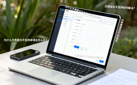为什么杰表提示不支持本域名怎么办？，杰表域名不支持如何解决？