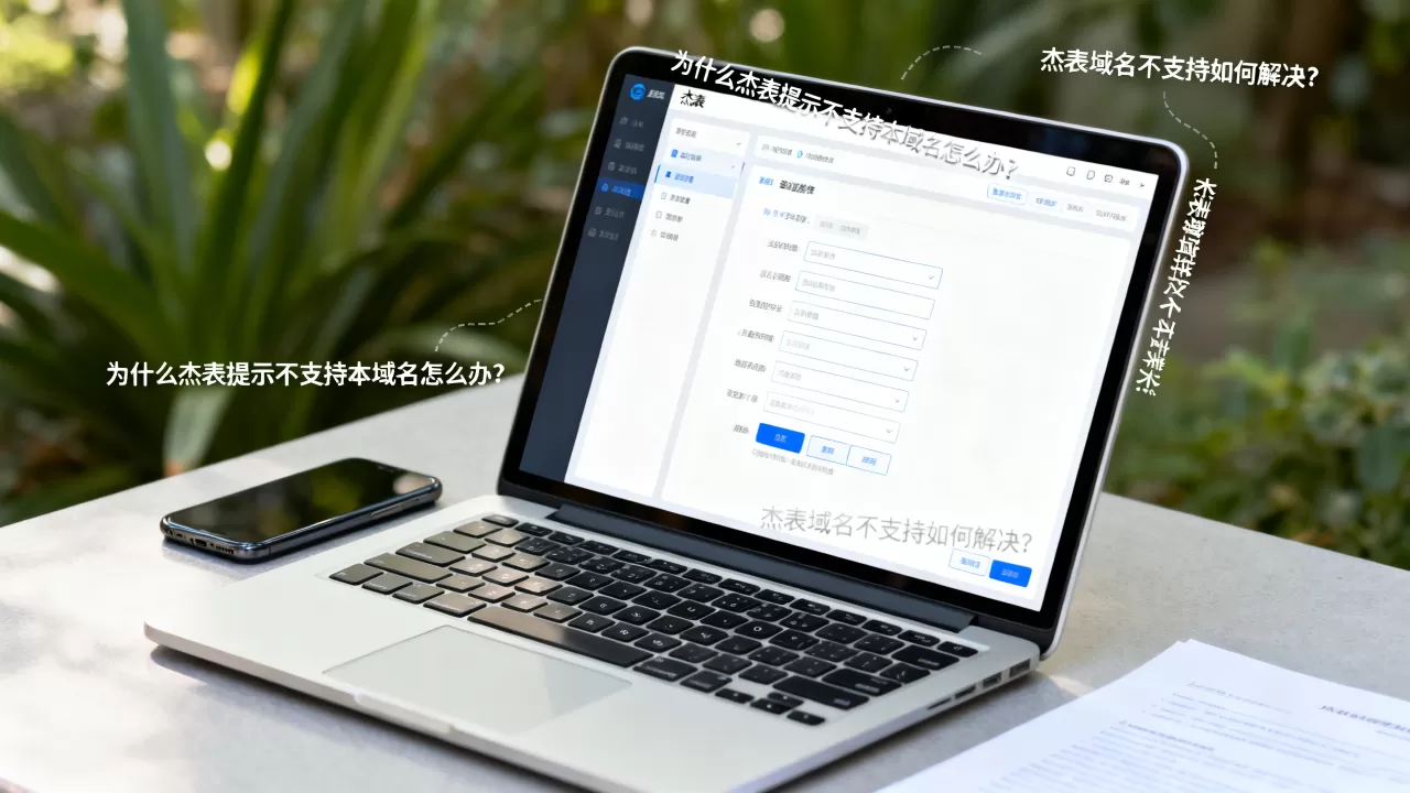 为什么杰表提示不支持本域名怎么办?,杰表域名不支持如何解决? 为什么杰表提示不支持本域名怎么办?,杰表域名不支持如何解决?