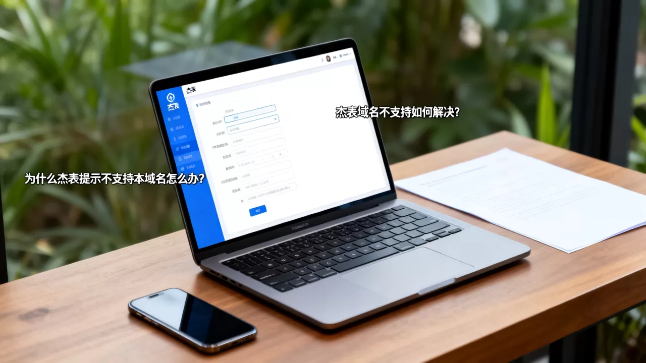 为什么杰表提示不支持本域名怎么办?,杰表域名不支持如何解决? 为什么杰表提示不支持本域名怎么办?,杰表域名不支持如何解决?