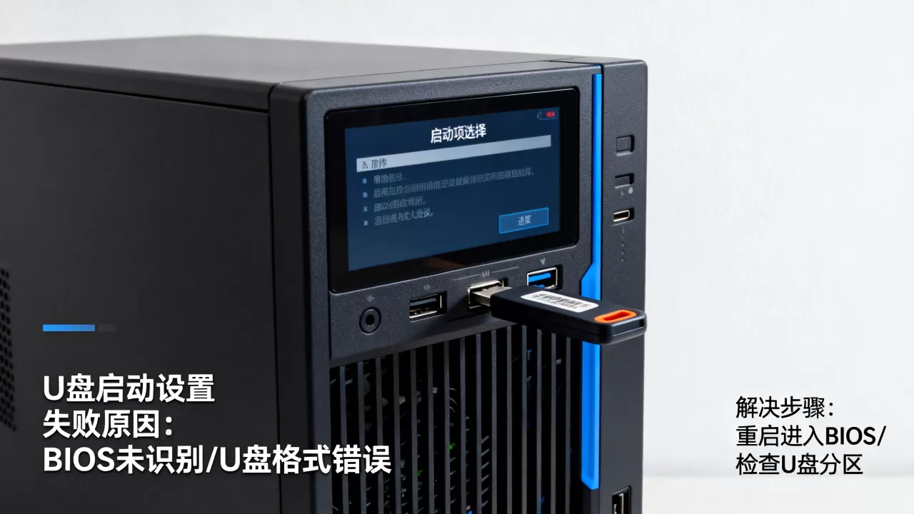 服务器U盘启动设置失败怎么办,是什么原因? 服务器U盘启动设置失败怎么办,是什么原因?