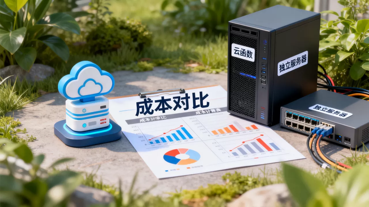 小程序云函数和独立服务器怎么选,哪个更省钱? 小程序云函数和独立服务器怎么选,哪个更省钱?