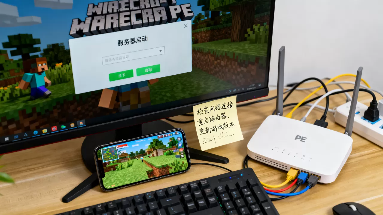 我的世界PE服务器启动不了怎么解决,是什么原因? 我的世界PE服务器启动不了怎么解决,是什么原因?