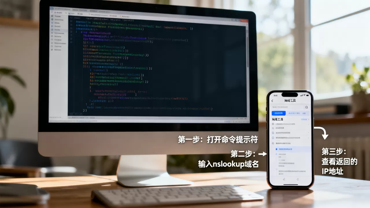 如何查询一个域名的IP地址?详细步骤是什么?,域名IP查询方法有哪些? 如何查询一个域名的IP地址?详细步骤是什么?,域名IP查询方法有哪些?