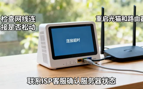 光猫连isp服务器超时咋回事，如何解决？