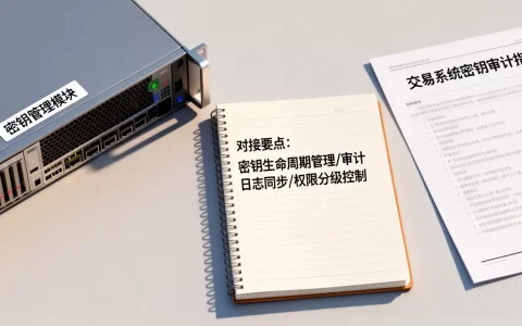 交易系统密钥管理与合规审计如何对接？有哪些要点？