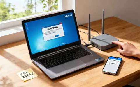 Win7找不到DNS服务器怎么办，DNS未响应怎么解决？