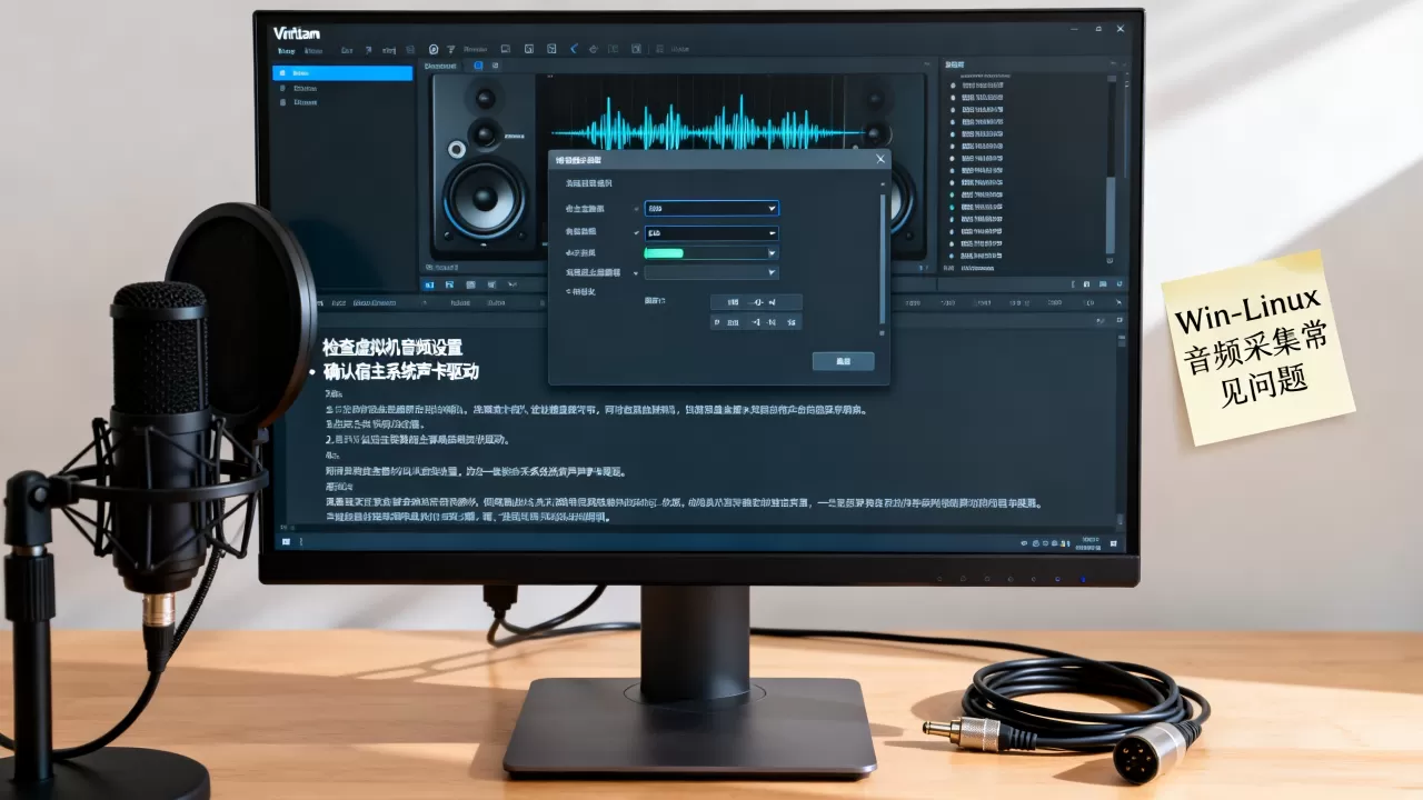虚拟机声卡采集没声音?Win/Linux系统音频采集无声怎么办 虚拟机声卡采集没声音?Win/Linux系统音频采集无声怎么办