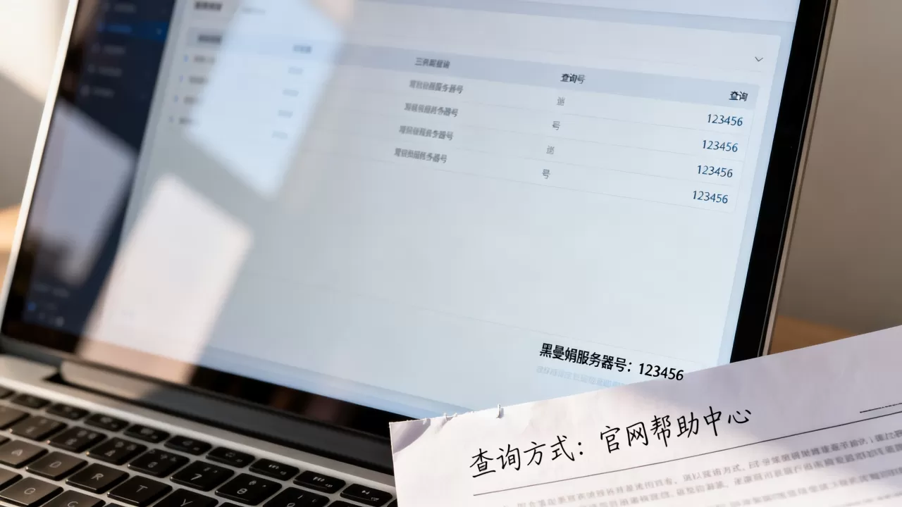 黑曼娟的服务器号是多少?,在哪里能查到? 黑曼娟的服务器号是多少?,在哪里能查到?