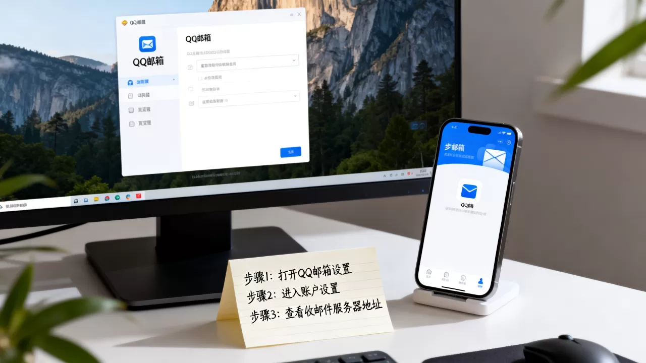 qq邮箱收邮件服务器地址怎么看?,设置步骤有哪些? qq邮箱收邮件服务器地址怎么看?,设置步骤有哪些?