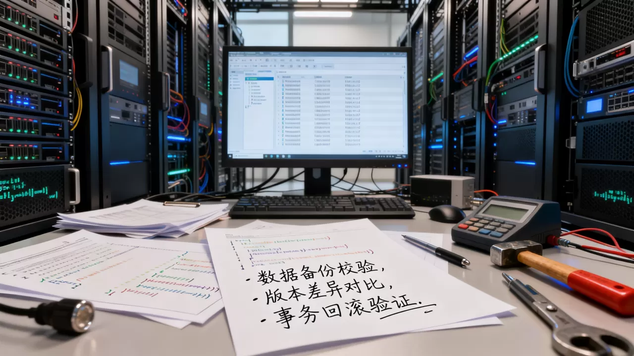 交易操作版本回滚时数据一致性校验怎么做?,有哪些方法? 交易操作版本回滚时数据一致性校验怎么做?,有哪些方法?
